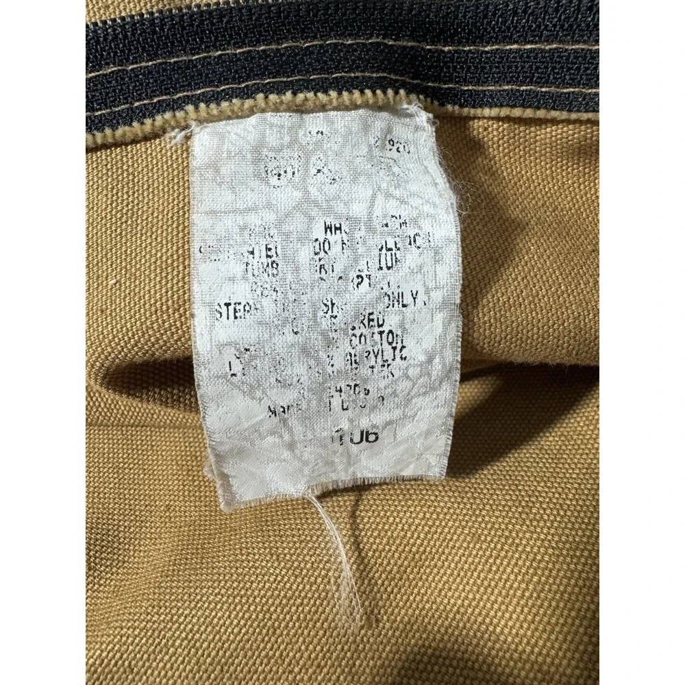 Vintage Carhartt Duffel Bag Large 28